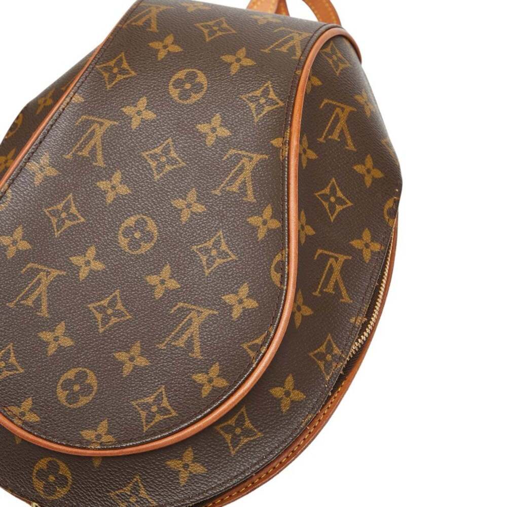 LOUIS VUITTON Authentic Brown Monogram Leather Ellipse Backpack - Picture 5 of 11